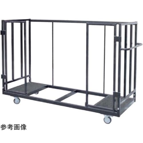 宴楽膳・会議テーブル用横型スチール台車(