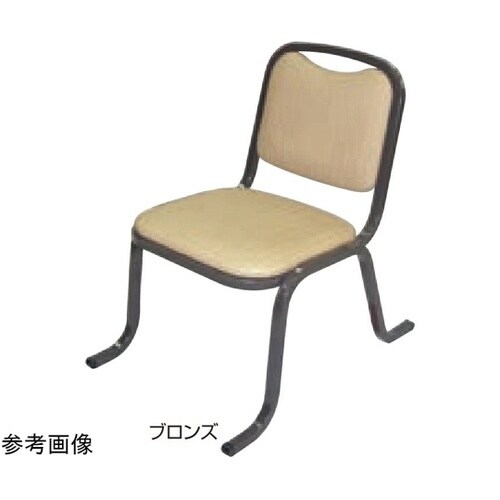 宴楽椅子 軽量アルミ ブロンズ色 オレン