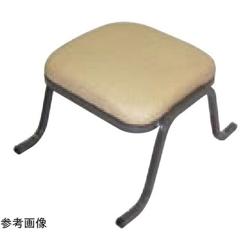 宴楽椅子 軽量アルミ 黒 スツール モス