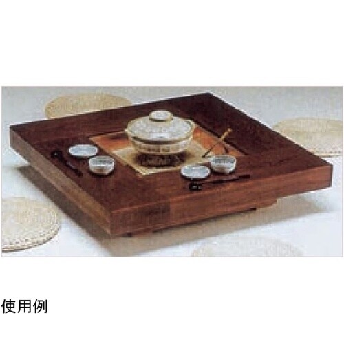 囲炉裏(炭火用)松節付ムク板 1000×