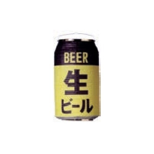 缶型提灯(和紙)生ビール 11−279−