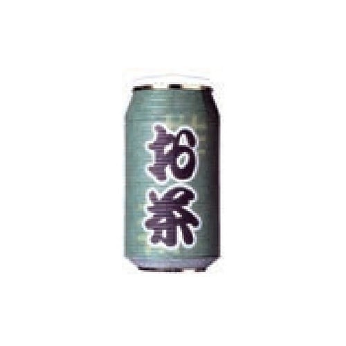 缶型提灯(和紙)お茶 11−279−44