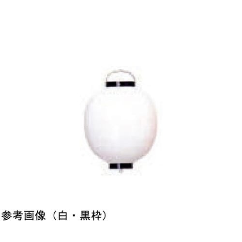 提燈 13号丸型ビニール ピンク/ 白
