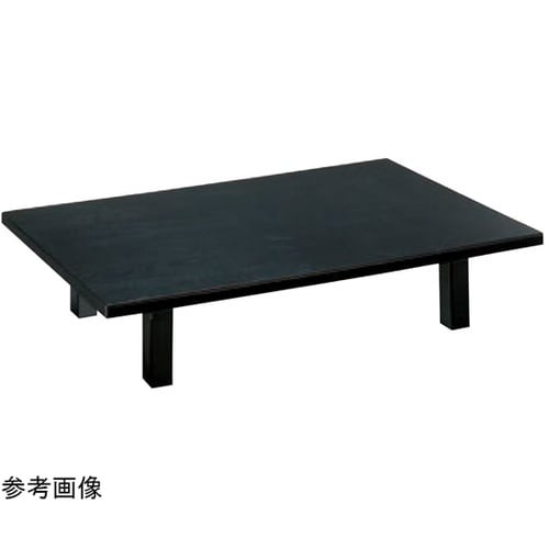 座卓 メラミン黒木目(折脚)1200×7