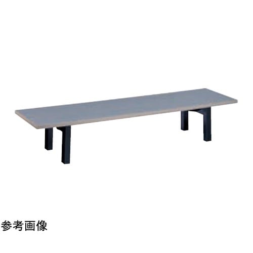 座卓 メラミングレー木目面朱 1200×