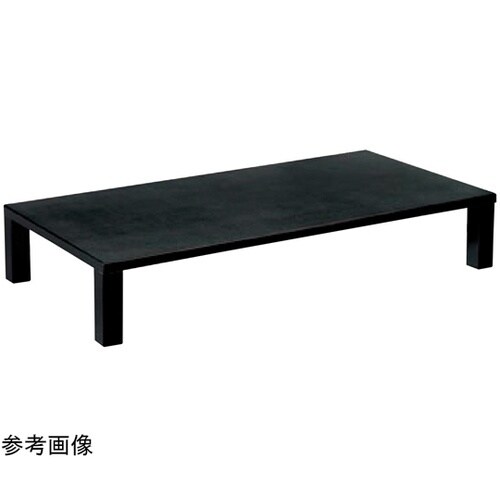 テーブル メラミン黒乾漆 1200×75