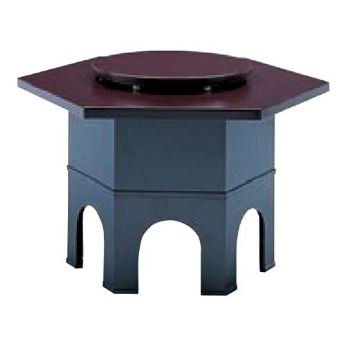 テーブル 六角ハードコーティング塗 うる