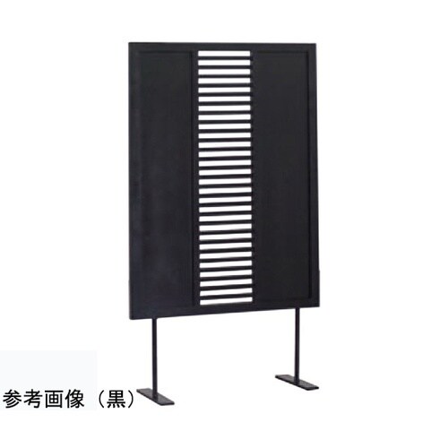 木製衝立 格子黒 縦長タイプ 11−15