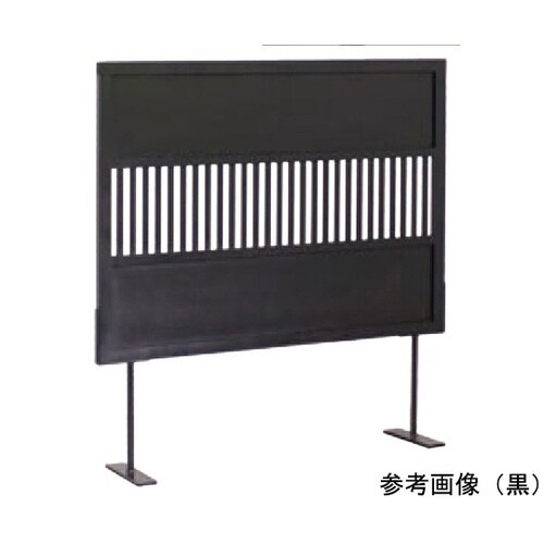 木製衝立 格子黒 横長タイプ 11−15