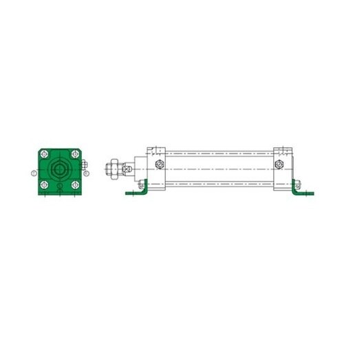 S1LB80 軸方向フート形支持金具