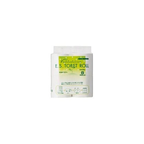 ESトイレットロール 90m巻 8ロール