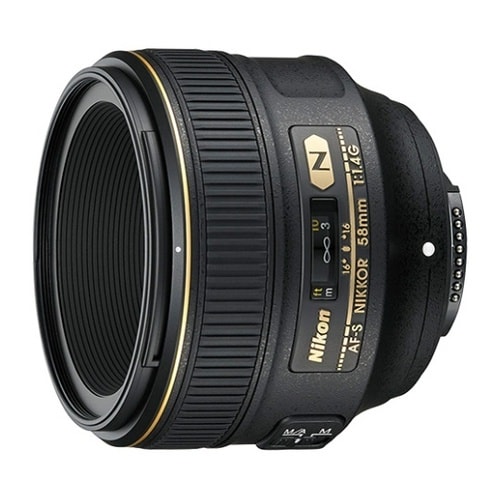 AF−S 58mm f1.4G標準レンズ