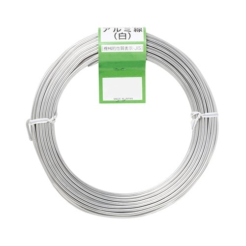 893238アルミ線白200g6.0mm