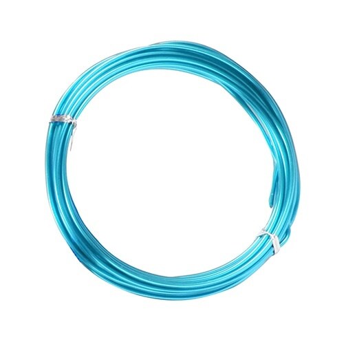 25−6アートワイヤ100g2.5mm青