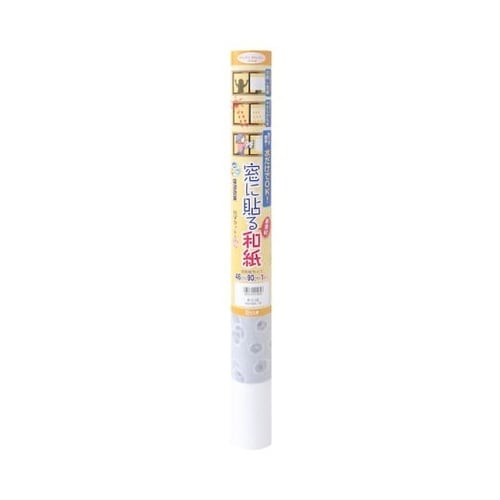 窓に貼る和紙 水玉