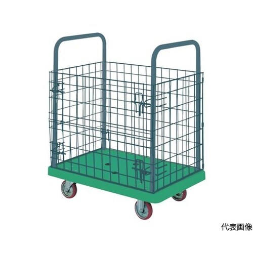 P307G 樹脂製金網付台車