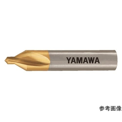 コーティング弱ねじれ溝A形60° 片刃セ