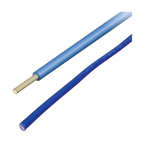 電気機器用ビニル絶縁電線 アオ 1巻(1