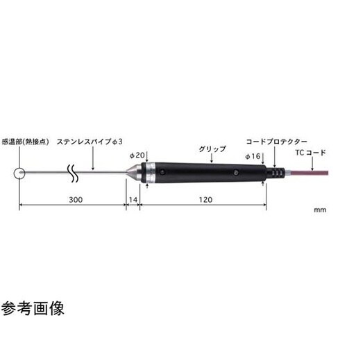半固形物・液体一般用温度センサ BS −