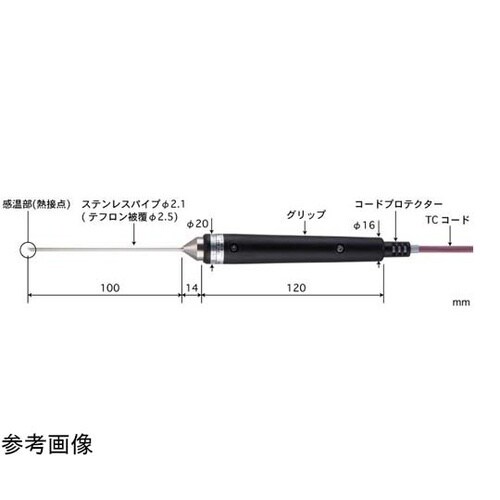 半固形物・液体一般用温度センサ BS −