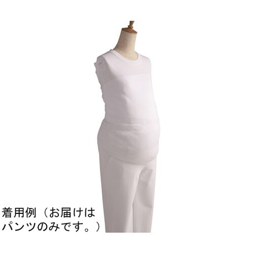 マタニティパンツ ホワイト L RT80