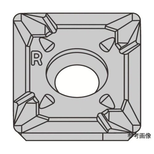 ミーリング加工用チップ PVDコーティン