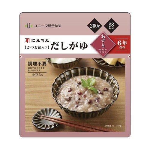 にんべん(かつお節入り)だしがゆ あずき