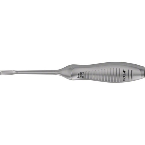 骨ノミ 溝刃 幅8mm 全長240mm