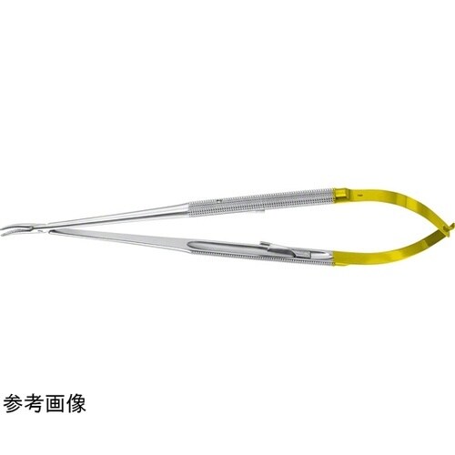 ダイヤダスト付マイクロ持針器 曲 全長2