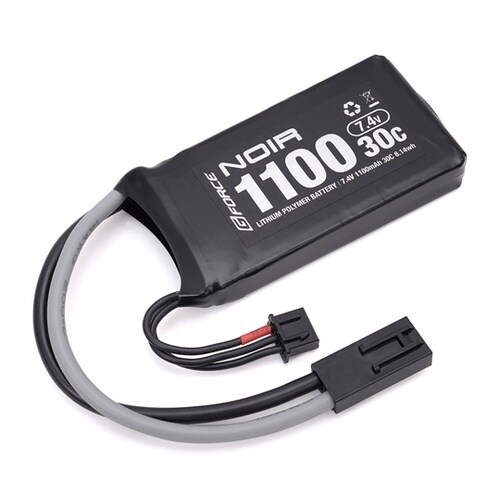 Noir LiPo 7.4V 1100m