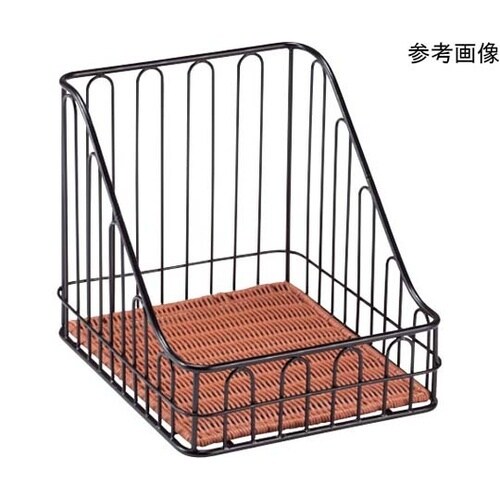 プリート バスケットスタンド角(ブラウン