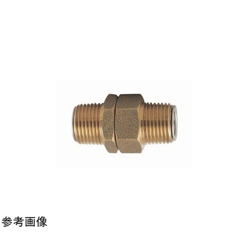 砲金六角回転ニップル 青銅 M154MN