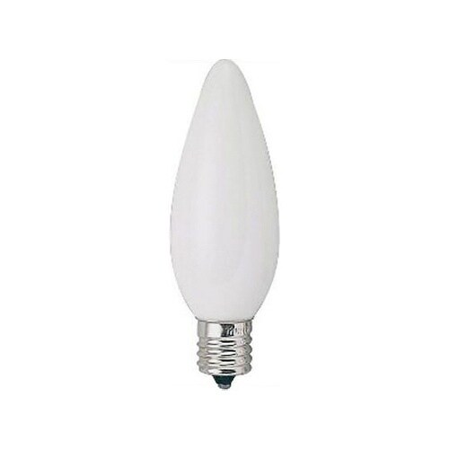 シャンデリア球 E12 ホワイト 25W