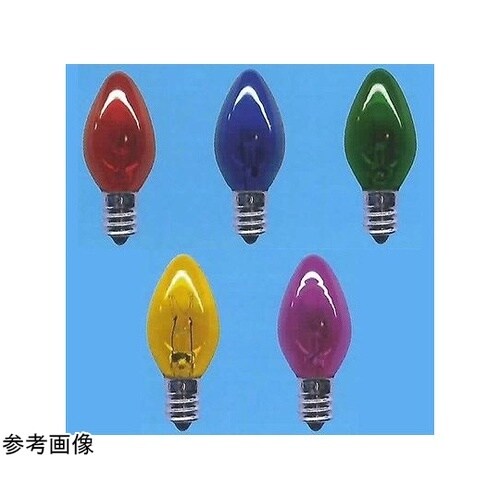 ローソク球 C7 透明ピンク 5W C7
