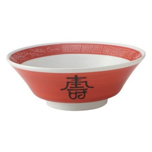 朱巻き竜紋 切立丼 6.5 206−00