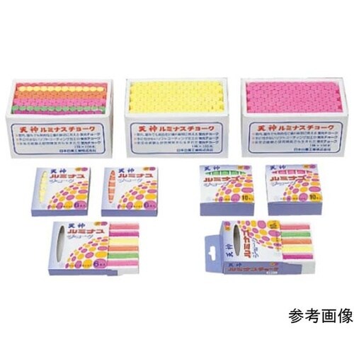 蛍光チョーク ピンク 100本入 LCH