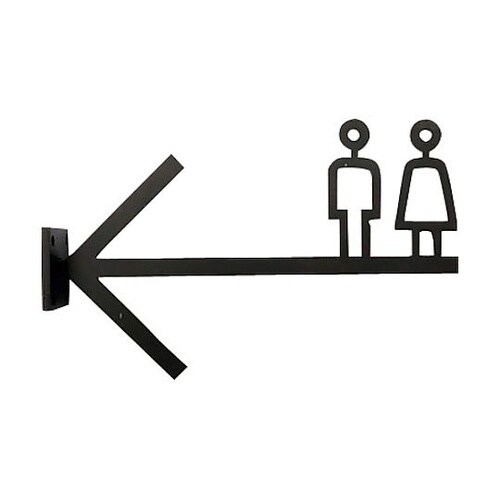 ARROW SIGN Toilet/TW