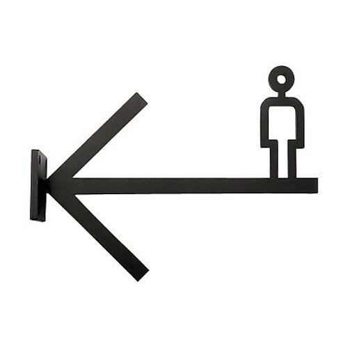 ARROW SIGN Toilet/ME