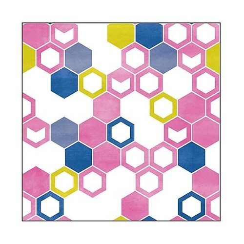 キャンバス Pattern 亀甲(ピンク