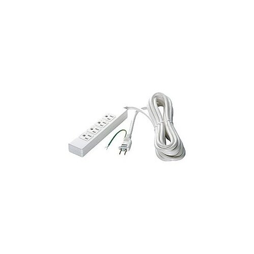 電源タップ ホワイト [2.0m /4個