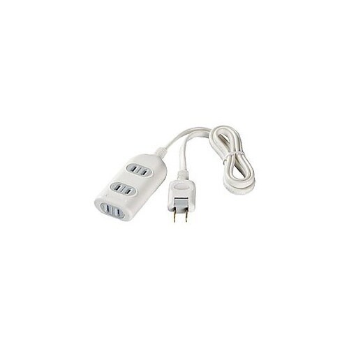 電源タップ ホワイト [3.0m /3個