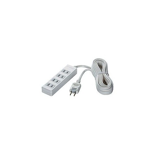 電源タップ ホワイト [3.0m /4個