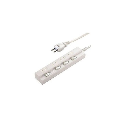 節電タップ 白 HSBK−TPK42−W