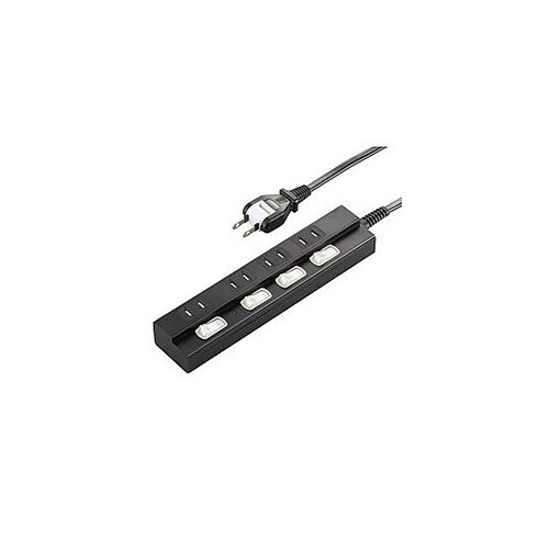 節電タップ 黒 HSBK−TPK42−K