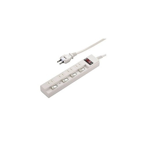 節電タップ 白 HSBK−TPKV42−