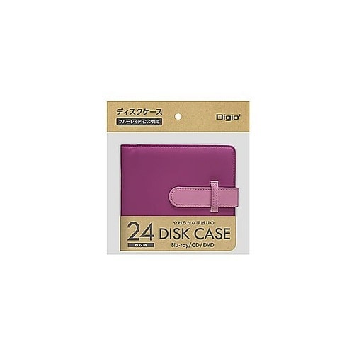 CD・DVD・ブルーレイ用 [24枚収納