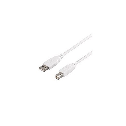 USB2.0ケーブル(A to B)ホワ