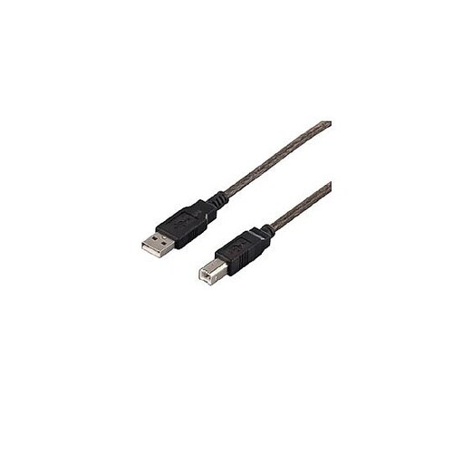 USB2.0ケーブル(A to B)ブラ