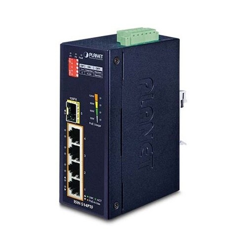 産業用PoEスイッチングハブ 100Ba