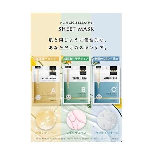 CICIBELLAプレミアムシートマスク